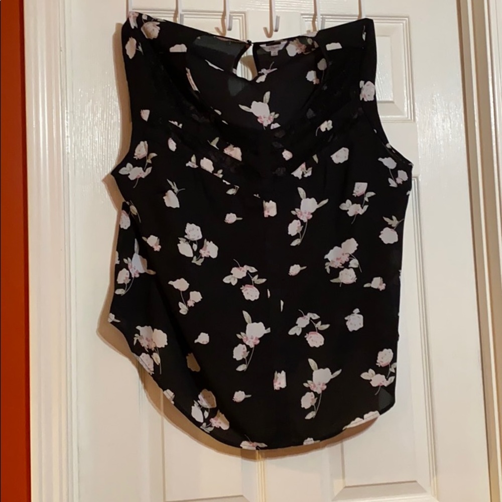 Candies flowy dress shirt.